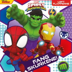 Alvilda Spidey - Fang skurkene - Løft flapperne- Papbøger