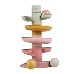 Little Dutch Spiral tårn - Pink- Kuglebaner