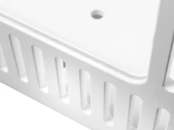 BeKids Spoke tremmeseng - Hvid/Eg-Børn Tremmesenge