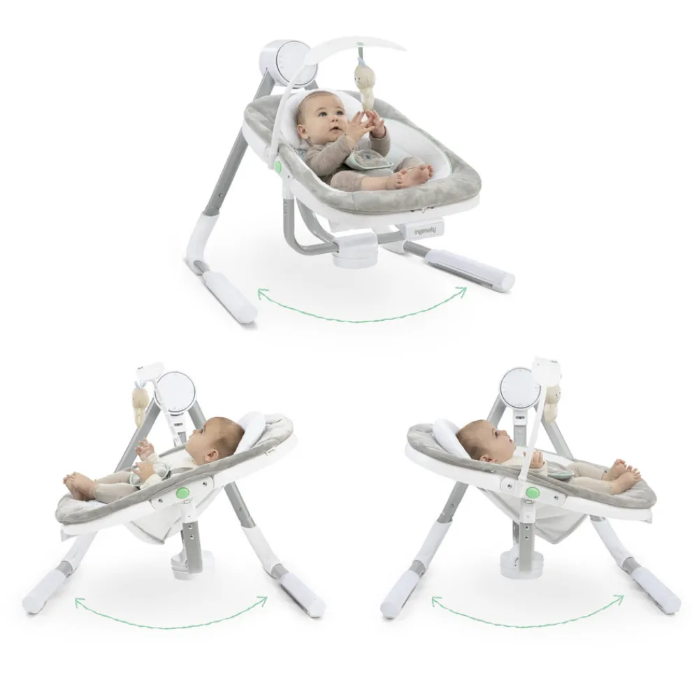 Ingenuity Spruce bærbar baby-vippestol-Børn Skråstole