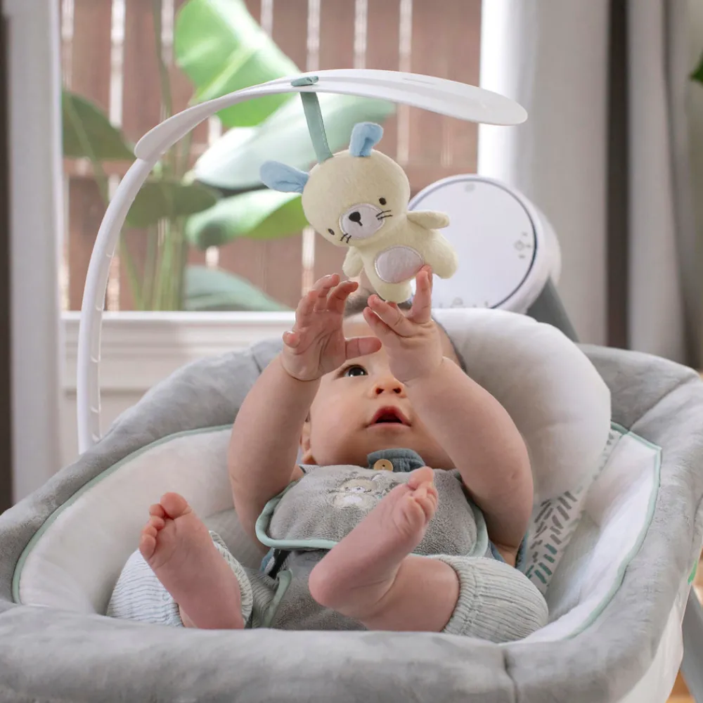 Ingenuity Spruce bærbar baby-vippestol-Børn Skråstole