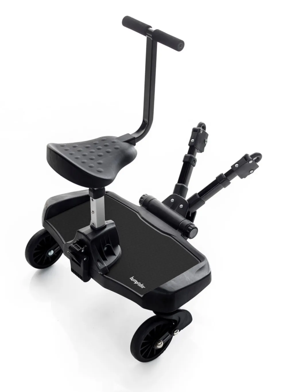 Bumprider Søskendebræt Med Sæde - Sort- Ståbræt