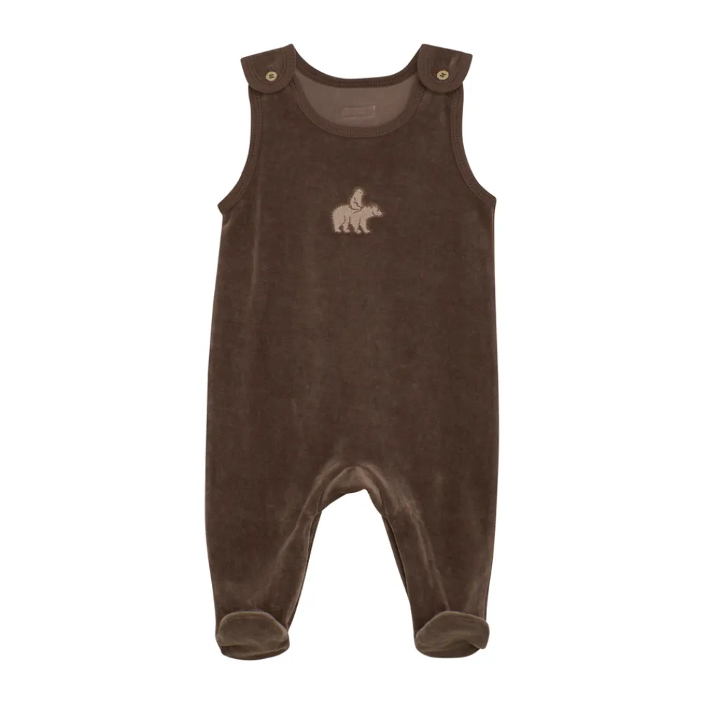 Fixoni Sæt m. Body og velour bukser - 2307- Heldragter M. Fod