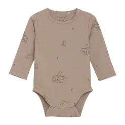 Fixoni Sæt m. Body og velour bukser - 2307- Heldragter M. Fod