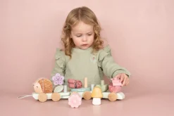 Little Dutch Stabeltog Pindsvin Fairy Garden- Trælegetøj|Trækdyr