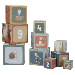 Little Dutch Stabeltårn Pap - Forest Friends- Aktivitetslegetøj