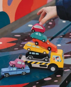 Tender Leaf Stablebiler - Biltransport- Legetøjsbiler