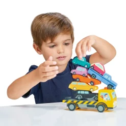 Tender Leaf Stablebiler - Biltransport- Legetøjsbiler