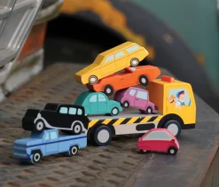 Tender Leaf Stablebiler - Biltransport- Legetøjsbiler