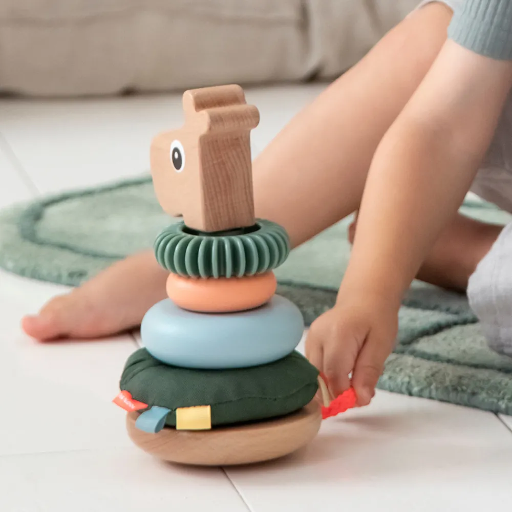 Done By Deer Stabletårn Raffi Farve mix- Stabelklodser