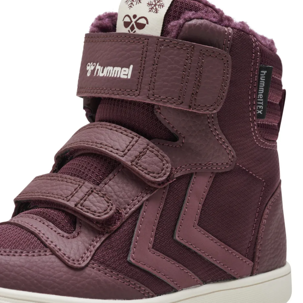 hummel Stadil super poly tex støvle jr - WINDSOR WINE- Vinterstøvler