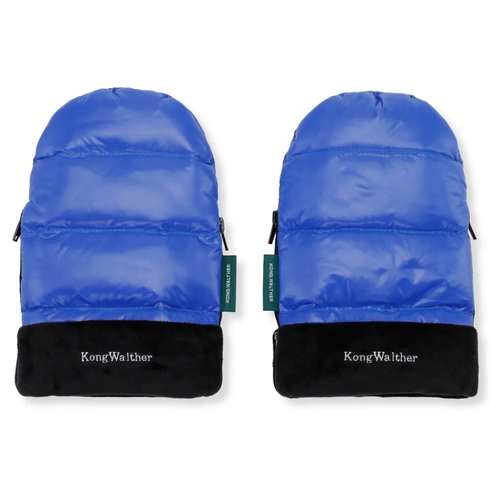 KongWalther Østerbro handsken 2.0 - puffer blue- Vognhandsker