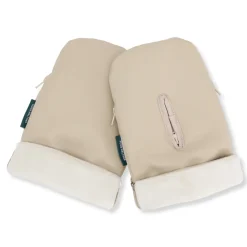 KongWalther Østerbro handsken - creme PU lether- Vognhandsker