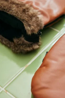 KongWalther Østerbro handsker - toffee fur- Vognhandsker