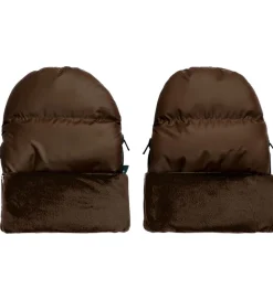 KongWalther Østerbrohandsken - Puffer Chocolate Brown- Vognhandsker