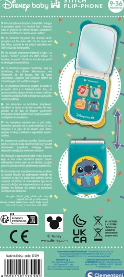 CLEMENTONI Stitch Flip Phone- Legetelefoner & -Tablets
