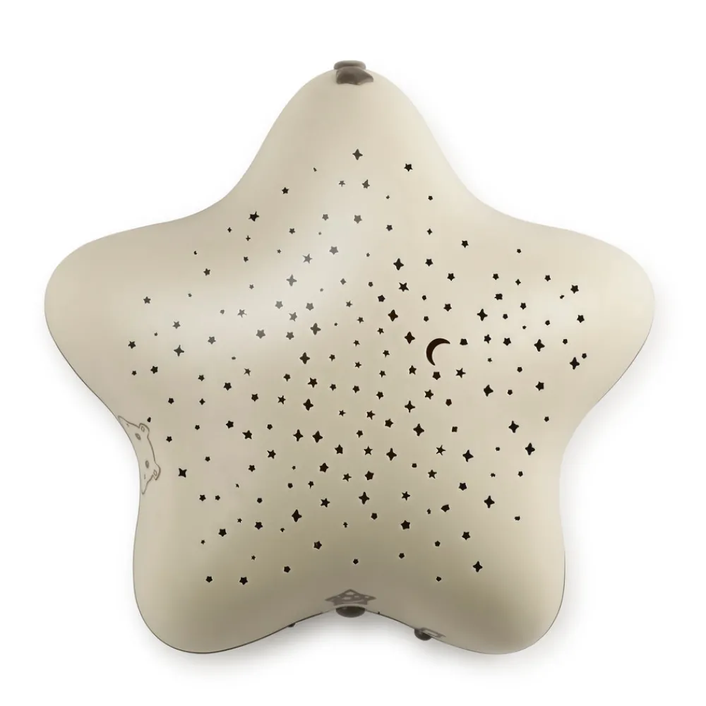 Pabobo Stjerneprojektor - Beige-Børn White Noise Og Højtalere|Lamper