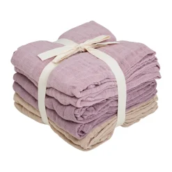 Pippi Stofble (6-pack) - Quail - 65*65 cm-Børn Stofbleer & Klude|Stofbleer