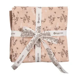 Müsli Stofble 2-pak, 75x75 cm - Flora-Børn Stofbleer