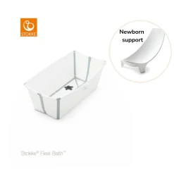 Stokke® Stokke flexibath inkl. newborn support - Hvid- Badekar, Stativer & Badestole