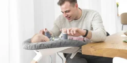 Stokke Nomi NewbornSet White / Grey / Sand-Børn Tilbehør Til Højstole