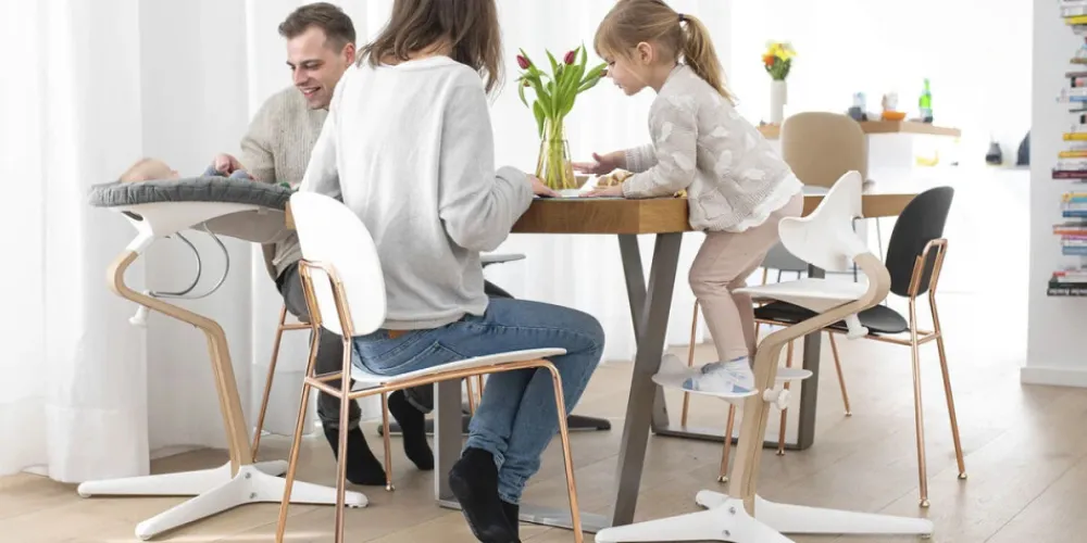 Stokke Nomi Stol - Natural White-Børn Højstole Uden Tilbehør