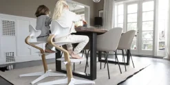 Stokke Nomi Stol - Natural Black-Børn Højstole Uden Tilbehør