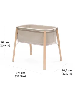 Stokke® Stokke Snoozi med transport taske - Sandy Beige-Børn Pakkeløsninger|Vugger