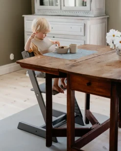 NOUI NOUI Stole underlag - Oliven grå-Børn Tilbehør Til Højstole