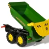 ROLLY TOYS Stor trailer John deere 4 hjul- Leg I Haven|Biler, Traktorer & Scootere