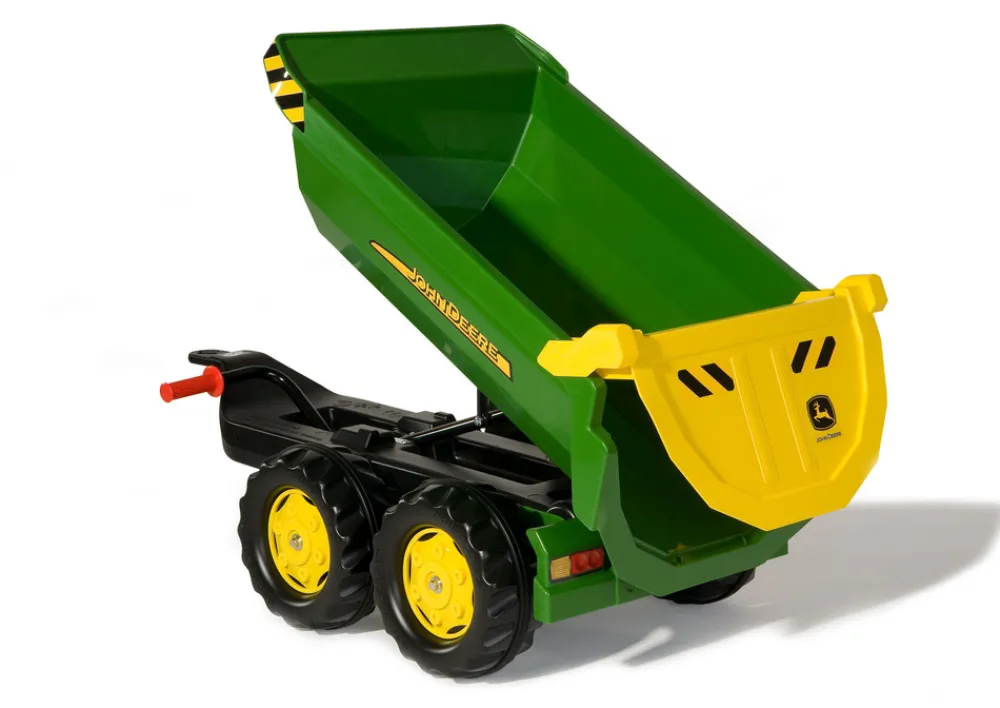 ROLLY TOYS Stor trailer John deere 4 hjul- Leg I Haven|Biler, Traktorer & Scootere