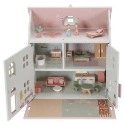 Little Dutch Stort dukkehus med tilbehør- Dukkehuse