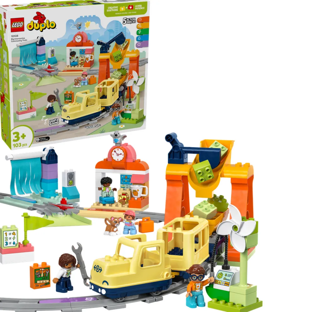 LEGO Duplo Stort interaktivt lokalbanetog 10428- Lego