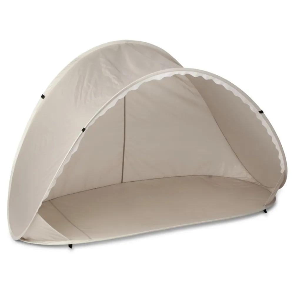 Vanilla COPENHAGEN Strandtelt Family - Pop Up - Oyster Grey - UV50+- Uv-Telte