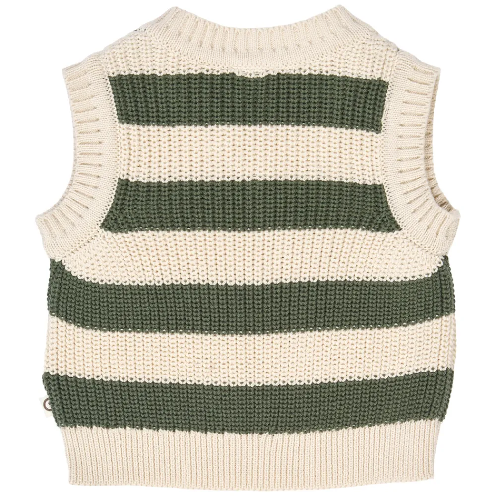 Müsli Strikket Vest - Oak- Cardigans, Veste & Trøjer
