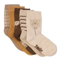 BeKids Strømpe m. mønster (5-pak) - 256- Strømper|Multipack