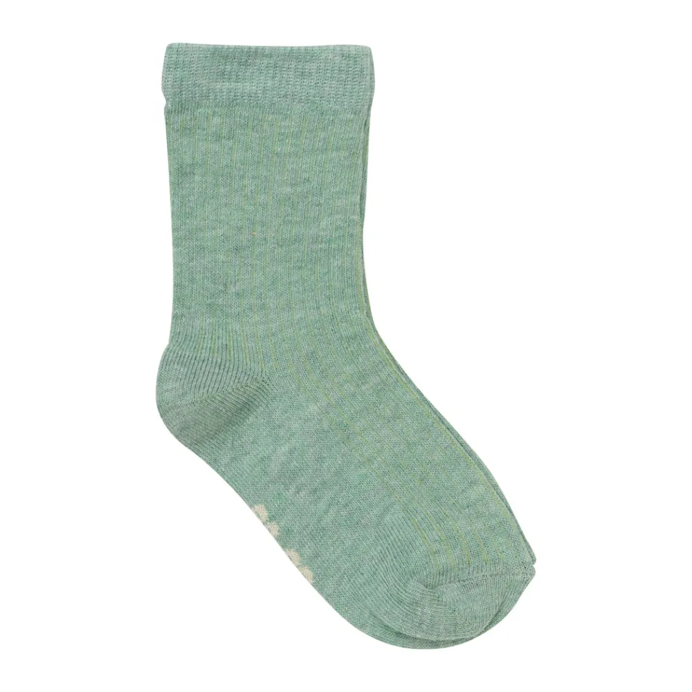 BeKids Strømpe m. mønster (5-pak) - Sandshell- Strømper|Multipack