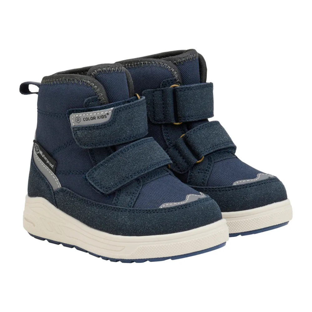 Color Kids Støvler m. Velcro - 7850- Vinterstøvler