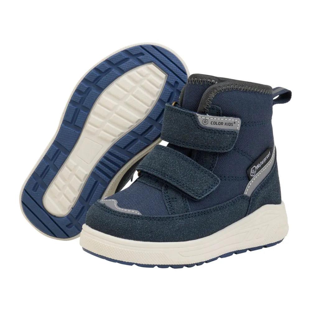Color Kids Støvler m. Velcro - 7850- Vinterstøvler