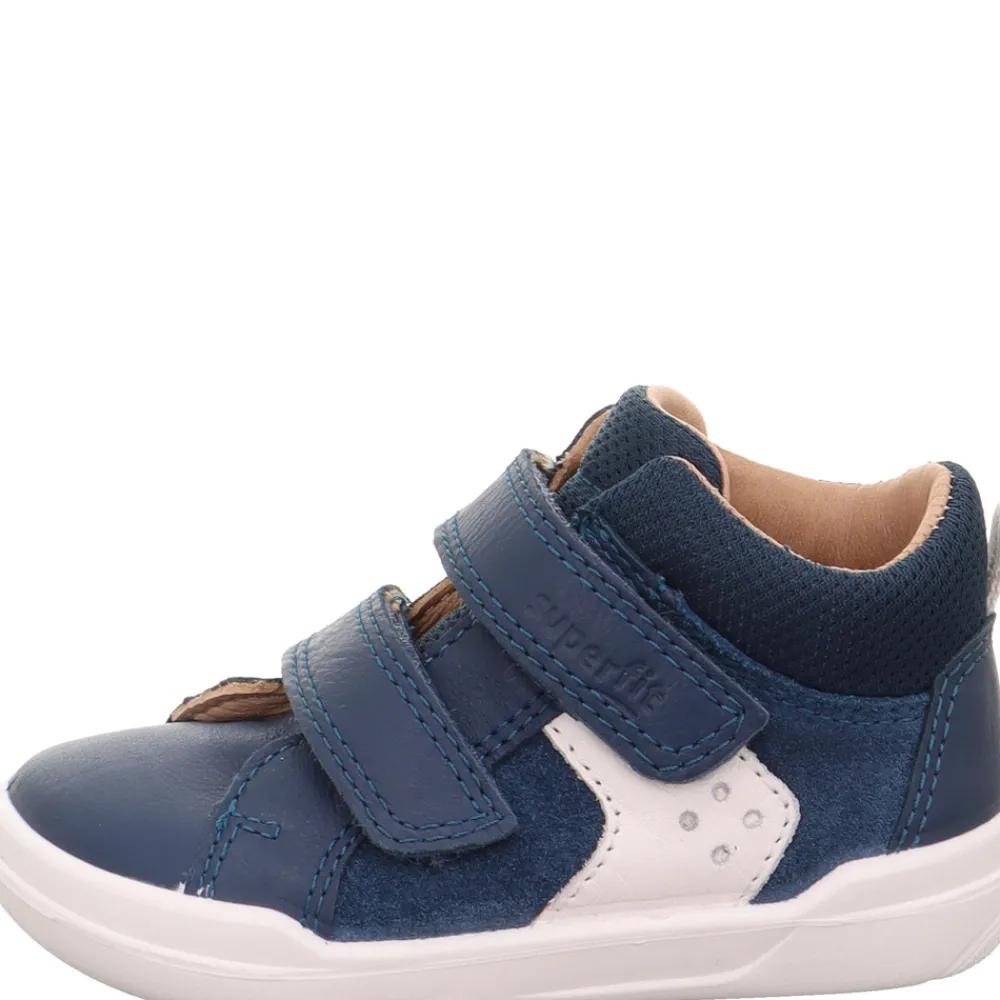 Superfit SUPERFREE - BLUEWHITE- Sneakers Med Velcro