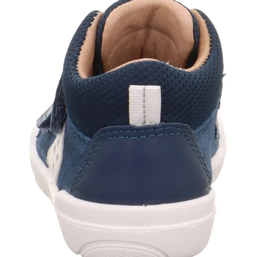 Superfit SUPERFREE - BLUEWHITE- Sneakers Med Velcro
