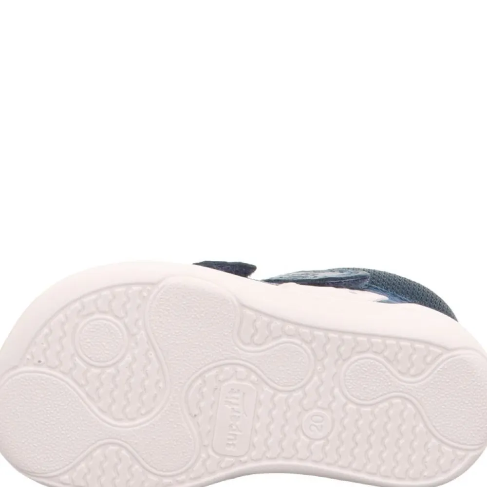 Superfit SUPERFREE - BLUEWHITE- Sneakers Med Velcro