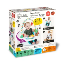 Baby Einstein SuperSeat Touch of Tunes - 3-i-1 Babysæde-Børn Børneborde & Stole