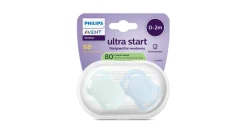 Philips Avent Sut Ultra start, 0-2 m, lysegrøn/lyseblå- Sutter