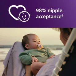 Philips Avent Sut Ultra air, Nat, +18 m, lilla/lyserød- Sutter