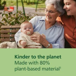 Philips Avent Sut Ultra soft, 0-6 m, lysegul/lysegrøn- Sutter