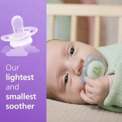 Philips Avent Sut Ultra start, 0-2 m, Nat, lyserød/lysegul- Sutter