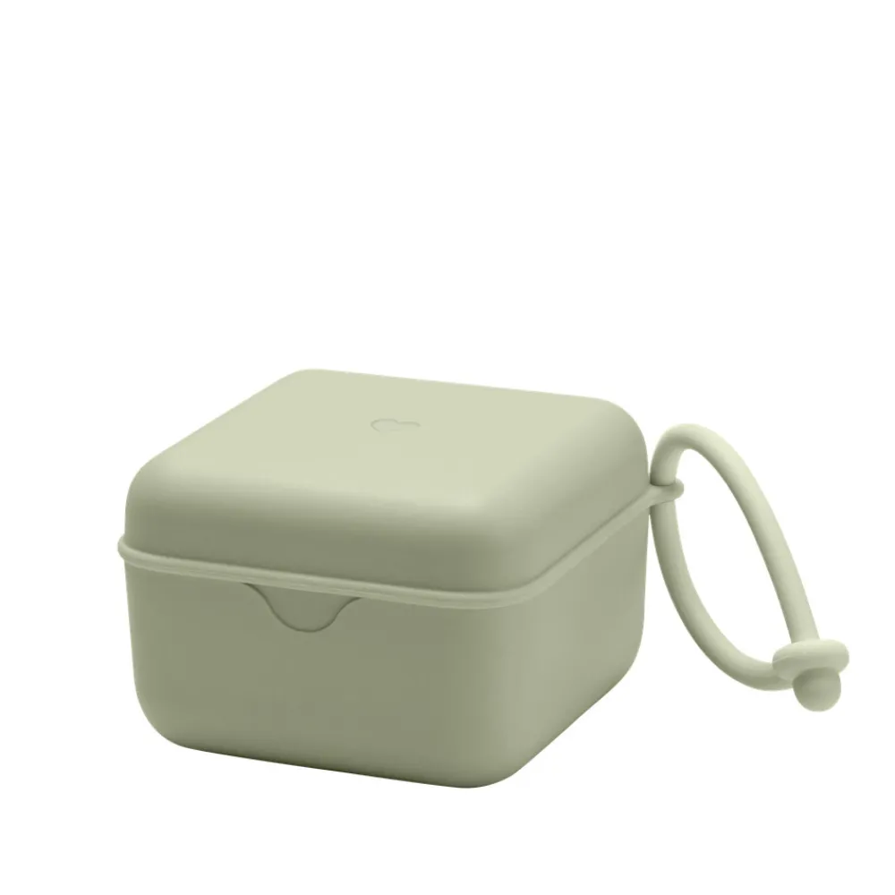 BIBS Sutte boks - sage- Suttesnore Og Suttebokse