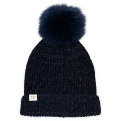 MP Denmark Svaneke Hue - Pompons - Navy- Elefanthuer & Huer