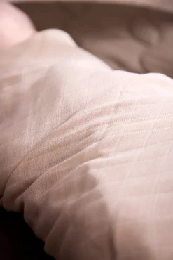 Filibabba Svøb 120x120 cm - Warm Grey-Børn Svøb